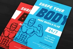 Fitness & Gym Sports Flyer Template Product Image 5