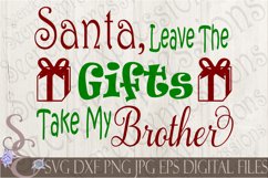 Kid Christmas SVG Bundle 9 Designs Product Image 9