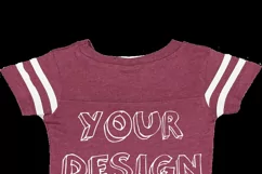 Infant Football Bodysuit Mockups - 12 |PNG|Front/Back - V1 Product Image 7