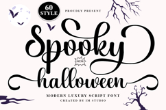 Spooky Halloween - Family Font In 60 Styles Product Image 1