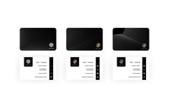 Business cards. Set template. Vector Product Image 1