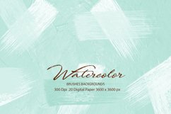 Watercolor Brushes Backgrounds Product Image 1