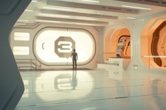 Futuristic premises of a future space base Product Image 1