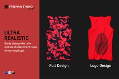 Men&#039;s Tank-Top Mock-Up Set Product Image 9