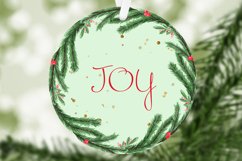 Merry Christmas Ornament PNG,Ornament Bundle,Gift Tags Product Image 3