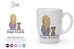 Beste Freunde SVG | Hund SVG Product Image 1