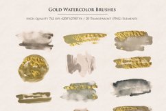 Watercolor Shapes Botanical Overlays Product Image 8