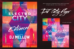 Electro City DJ Night Party Flyer Product Image 1