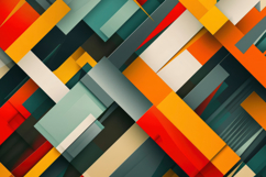 Abstract Geometric Shapes Background Wallpaper Product Image 1