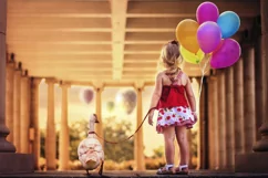 200 RED BALLOONS TRANSPARENT PNG FILES, PHOTOSHOP OVERLAYS Product Image 17