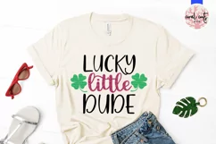 Lucky little dude - St. Patrick's Day SVG EPS DXF PNG Product Image 2