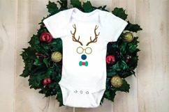 Christmas SVG Cut File - Boy Reindeer SVG File Product Image 2