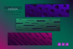 Abstract embossed design. Product Image 3