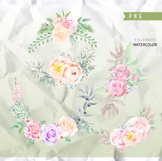 Floral wreaths clipart ,Floral Bouquets clipart,Spring Product Image 2