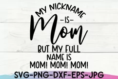 Funny Mom Svg, Mom Life Svg, Mom Quotes SVG, Mother Svg Product Image 2