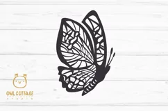 Butterfly SVG, butterfly PNG, butterfly silhouette Product Image 3