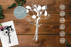 Small Bouquet - SVG EPS DXF PNG PDF JPG Product Image 1
