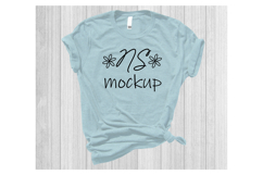 Bella Canvas 3001 Tshirt Mock-up BUNDLE ALL HEATHERS Product Image 8