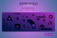 Abstract embossed design. Product Image 2