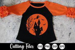 Halloween SVG | Haunted House SVG | Halloween Shirt SVG Product Image 1