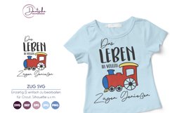 Leben Genießen | Zug SVG Product Image 1