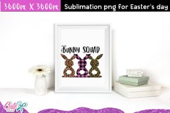 Bunny squad Sublimation design Product Image 2