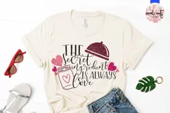 The secret ingredient is always love - Love & Valentine SVG Product Image 2