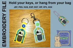 ITH Jukebox Vinyl Key Fob or Bag Tag - Snap Product Image 1