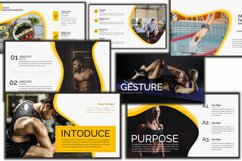 Gesture Athletics Keynote Template Product Image 1