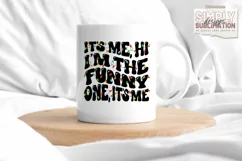 I’m the Funny One Matching Christmas T-Shirts | Sublimation Product Image 3