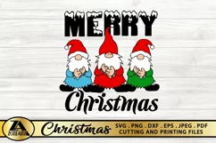 Christmas Gnome SVG Gnomes SVG Merry Christmas SVG Cut files Product Image 8