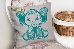 Elephant design SVG / DXF / EPS / PNG files Product Image 4