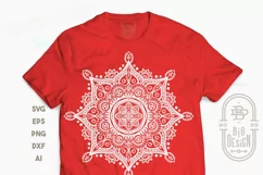 Mandala SVG - Mandala Drawing SVG, Mandala DXF EPS PNG SVG Product Image 4