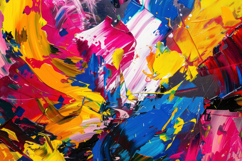 Colorful Abstract Painting Background Wallpaper Product Image 1