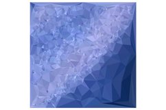 Steel Blue Abstract Low Polygon Background Product Image 1