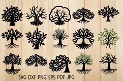 Tree of Life SVG, Trees, Tree Cut File, Tree SVG For Cutting - Free Design of The Week Product Image 2