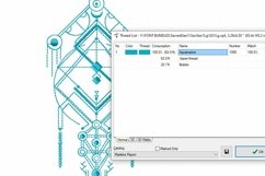 Sacred Geometry Redwork Machine Embroidery Design 2 sizes Product Image 3