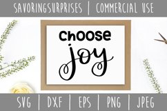 Choose Joy SVG, DXF, EPS, PNG, JPEG Product Image 3