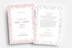 Modern Wedding Invitation Stationery Product Image 2