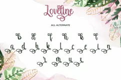 Loveline - Free Font Of The Week Product Image 5