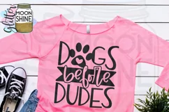Dogs Before Dudes SVG DXF PNG EPS Cutting Files Product Image 3