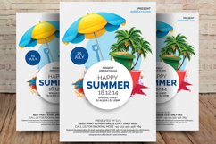 Happy Summer Flyer Product Image 1