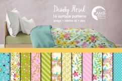 Dainty Floral patterns, Floral papers AMB-1838 Product Image 1