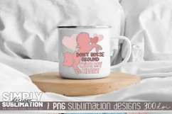 Don’t Horse Around with my Heart Sublimation Design| Png Product Image 4