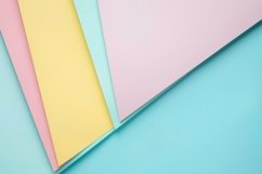 Pastel Colors Paper Background Wallpaper Product Image 1