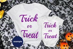 Halloween white t-shirt & baby bodysuit mockup, PSD mockup Product Image 3