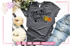 Happy Pumpkin Spice Season - SVG DXF PNG Cut file Product Image 3