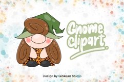 Gnome clipart, gnome png, sublimaion, Gnomestone, sticker Product Image 1