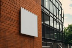 Commercial Building Fascia Signboard Mockup Product Image 1