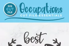 Best Job Ever 911 Dispatcher svg - a dispatcher svg for craf Product Image 2